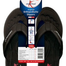 Lucovitaal Orthopedische slipper 41-42 zwart 1 Paar