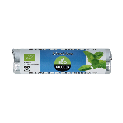 Eco Sweets Pepermuntrolletjes bio 21.00 Gram