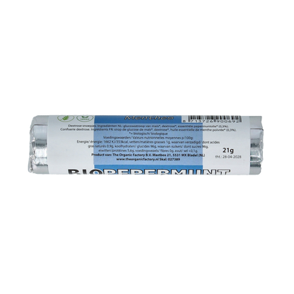 Eco Sweets Pepermuntrolletjes bio 21.00 Gram