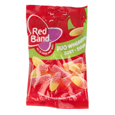 Red Band Winegums duo zoet zuur 120 Gram