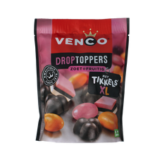 Venco Droptoppers fruitig 225.00 Gram