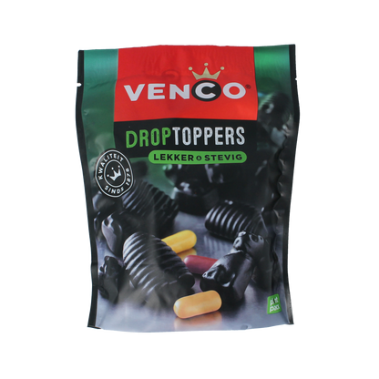 Venco Droptoppers lekker stevig 225.00 Gram