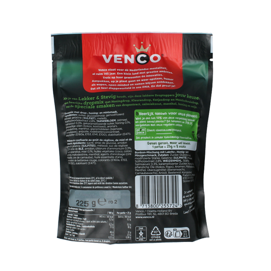 Venco Droptoppers lekker stevig 225 Gram