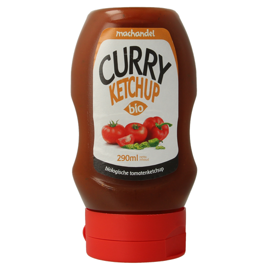Machandel Curry ketchup fles bio 290 Gram
