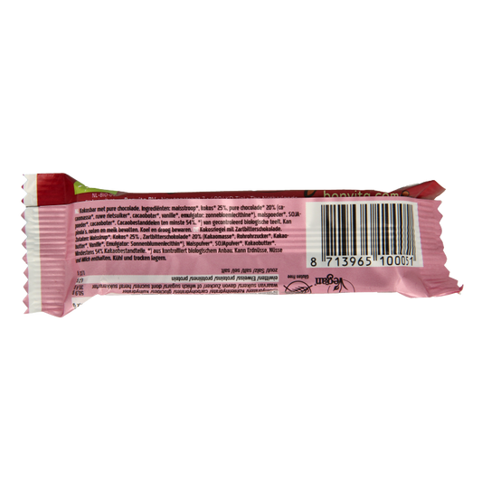 Bonvita Bonbarr choco cocos bar puur bio 40 Gram