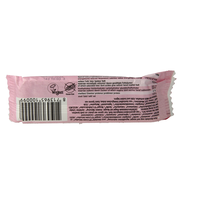 Bonvita Choco nougat puur bio  40 Gram