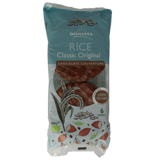 Bonritzz Rijstwafel choco melk bio 100 Gram