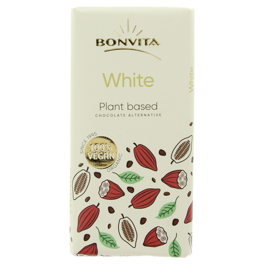 Bonvita Rijstmelk chocolade wit bio 100 Gram