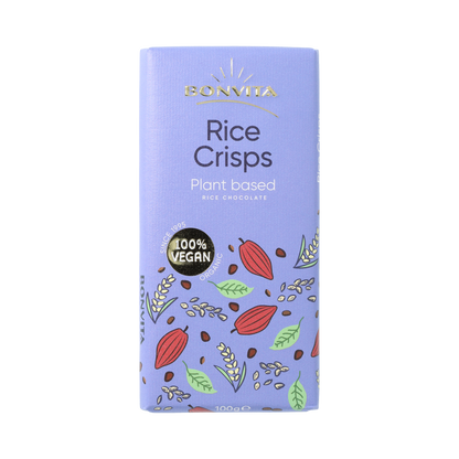 Bonvita Rijstmelk chocolade rice crispy bio 100.00 Gram
