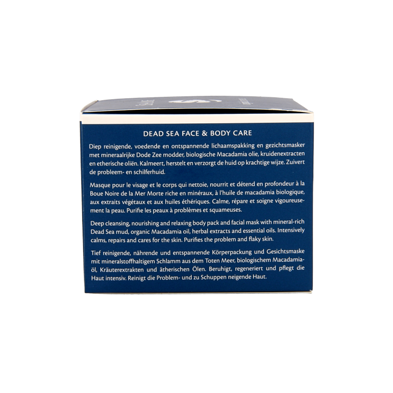 Sea-Line Black mud facial mask & body pack 225 Milliliter