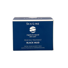 Sea-Line Black mud facial mask & body pack 225 Milliliter