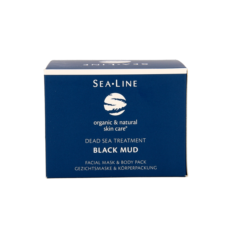 Sea-Line Black mud facial mask & body pack 225 Milliliter