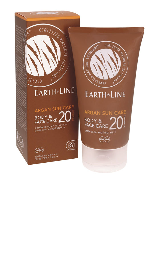 Earth Line Argan sun face en body 150 Milliliter