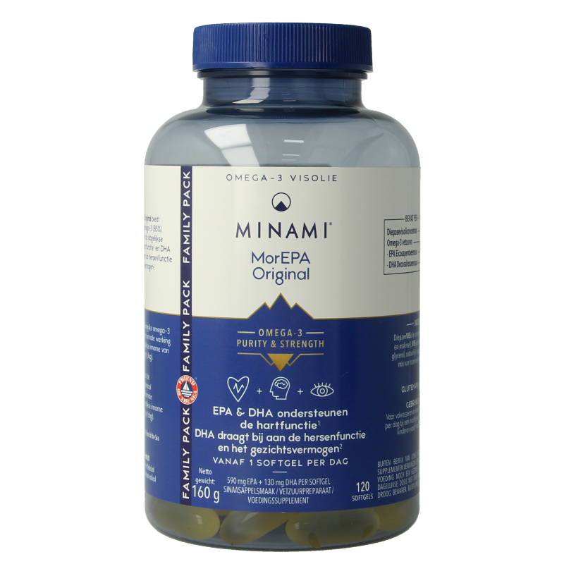 Minami MorEPA original 120 Softgels