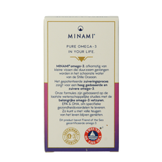 Minami MorEPA kids + vitamine D3 60 Softgels