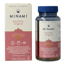Minami MorDHA original citroensmaak 60 Softgels