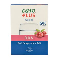 Care Plus ORS framboos 10.00 Stuks