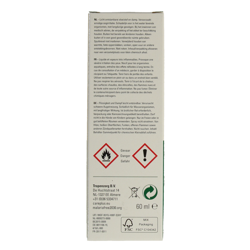 Care Plus Deet spray 50% 60 Milliliter