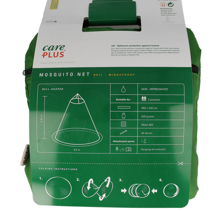 Care Plus Mosquito net midge proof bell 2-persoons  1.00 Stuks