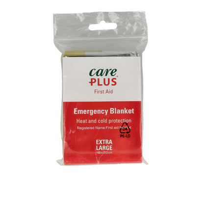 Care Plus Emergency blanket gold/silver 1.00 Stuks