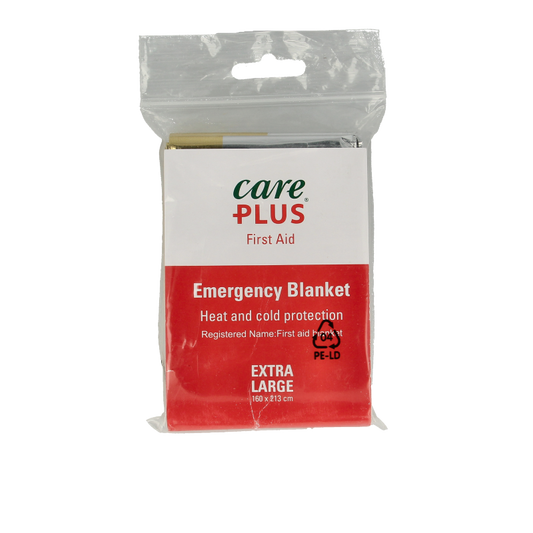 Care Plus Emergency blanket gold/silver 1 Stuks