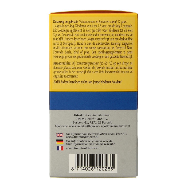 Depyrrol Jodiumvrije multi 60 Vegetarische capsules