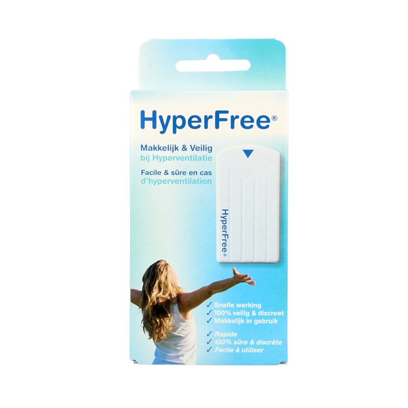 Hyperfree Tegen hyperventilatie 1 Stuks