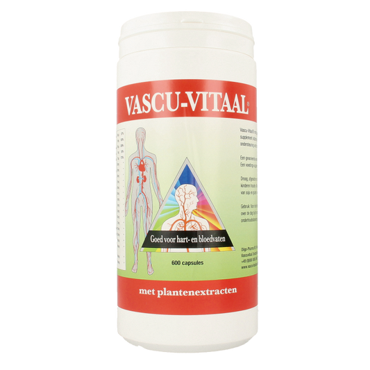 Vascu Vitaal Plantenextracten 600 Capsules