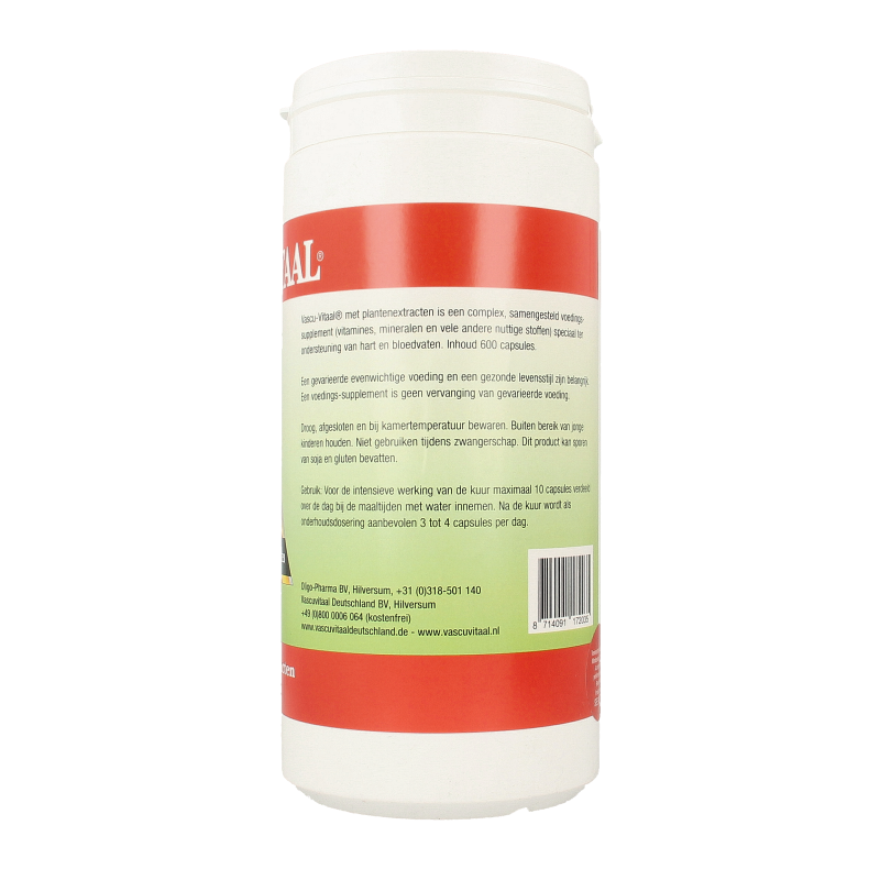 Vascu Vitaal Plantenextracten 600 Capsules