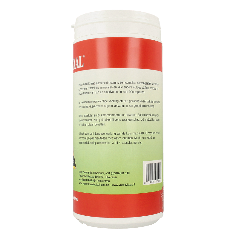 Vascu Vitaal Plantenextracten 900 Capsules