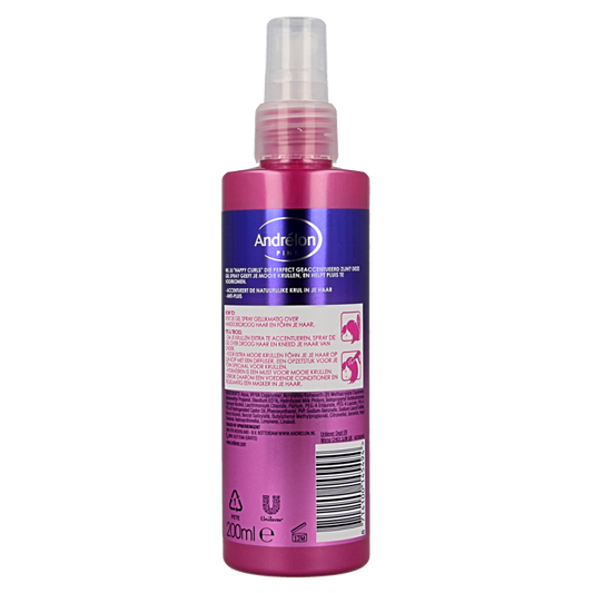 Andrelon Pink gelspray happy curls 200 Milliliter
