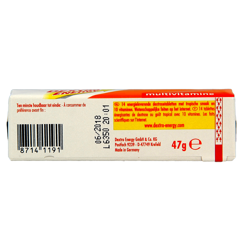 Dextro Multivitamine tablet 47 gram 1 Rol