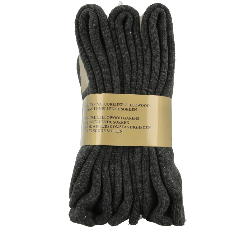 Naproz Thermo sokken grijs maat 39-42  3 Paar