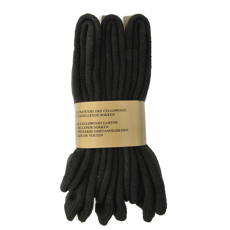 Naproz Thermo sokken zwart maat 43-46  3 Paar