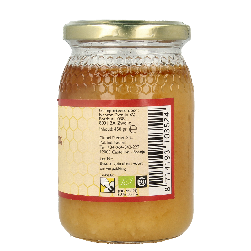 Michel Merlet Bloemenhoning bio  450 Gram
