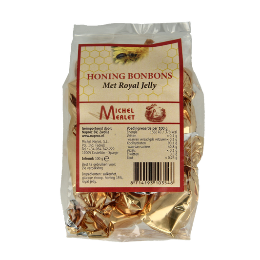 Michel Merlet Honing bonbons royal jelly  100 Gram