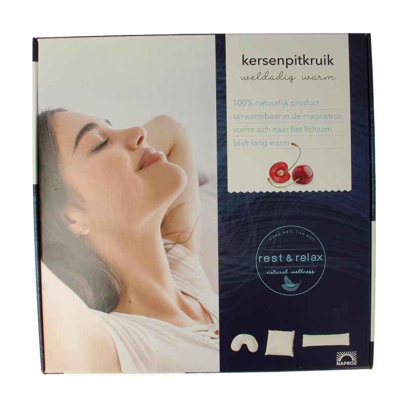 Naproz Kersenpitkruik langwerpig 12 x 45cm 1 Stuks