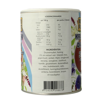 Nutriforce Instant kruidenthee 380.00 Gram