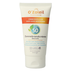O' Zoleil Zonnebrandcreme gezicht SPF50 50.00 Milliliter
