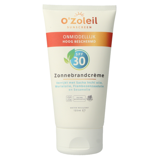 O' Zoleil Zonnebrandcreme SPF30 125 Milliliter