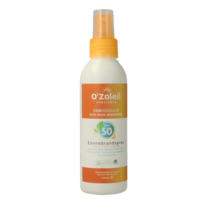 O' Zoleil Zonnebrandspray SPF50 125.00 Milliliter