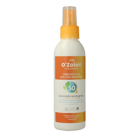 O' Zoleil Zonnebrandspray SPF50 125 Milliliter