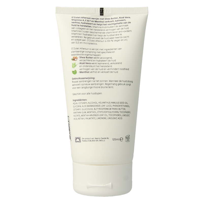 O' Zoleil Aftersun 125 Milliliter