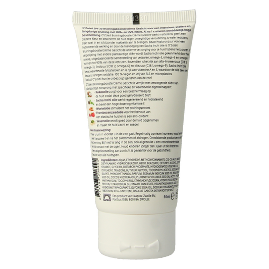 O' Zoleil Bruiningsboostercreme gezicht SPF30 50 Milliliter