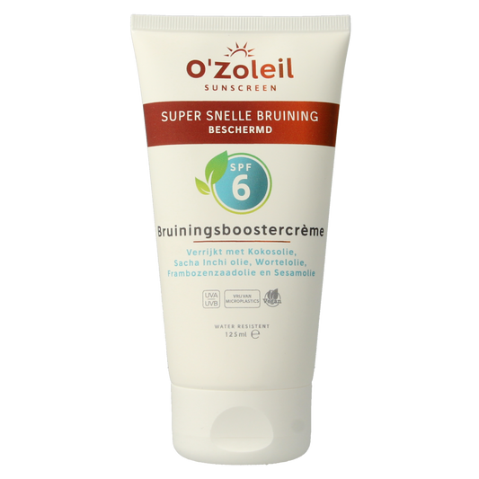 O' Zoleil Bruiningsbooster creme SPF6 125.00 Milliliter