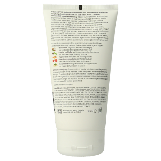 O' Zoleil Bruiningsbooster creme SPF30 125 Milliliter