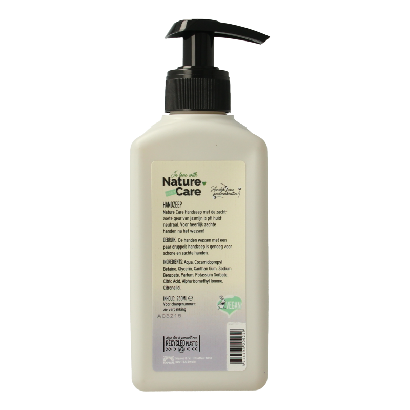 Nature Care Handzeep jasmijn 250 Milliliter