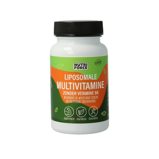 Nutriforce Liposomale multivitamine zonder vitamine B6 30 Vegetarische capsules