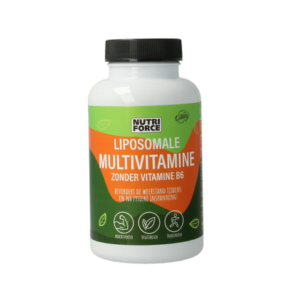 Nutriforce Liposomale multivitamine zonder vitamine B6 90 Vegetarische capsules