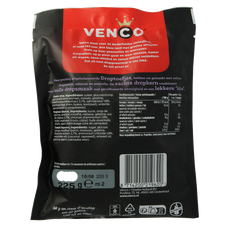 Venco Droptoefjes 225 Gram